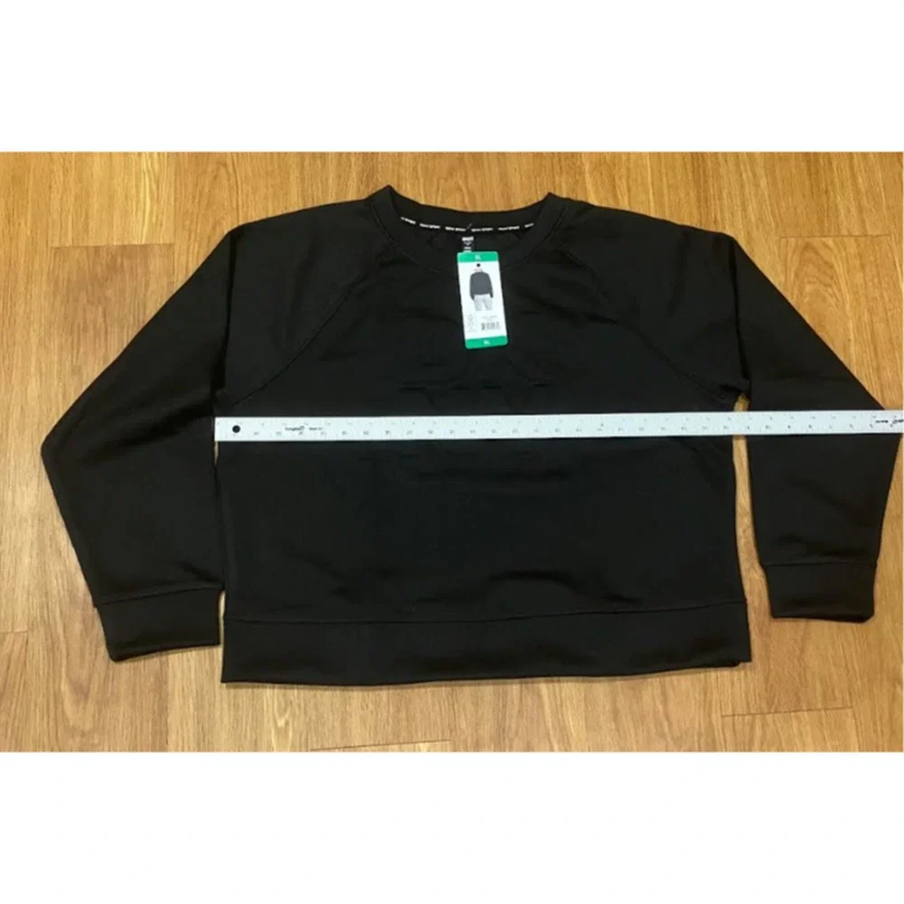 DKNY Sport Women's Embossed Logo Crewneck Sweatshirt XL
